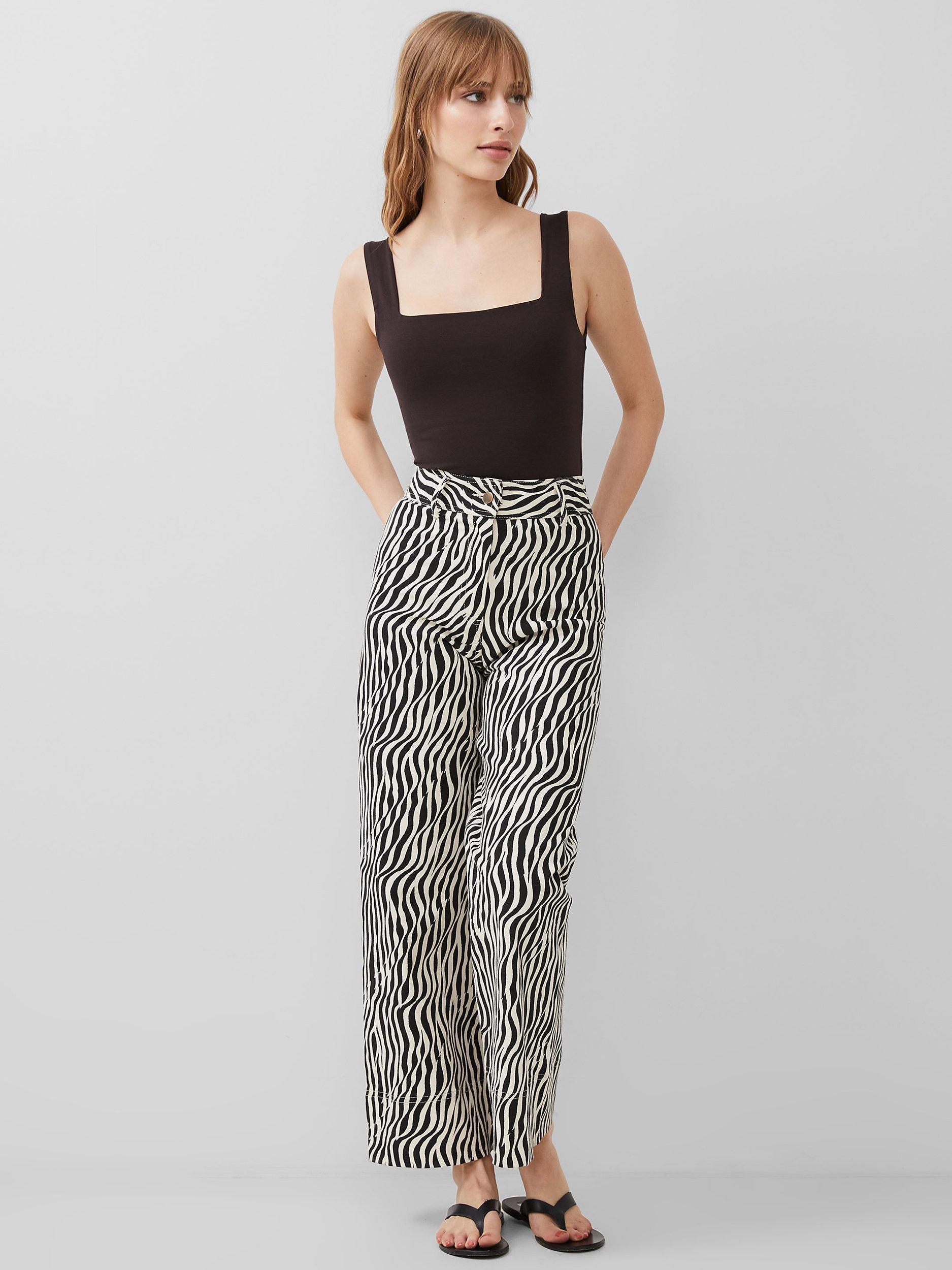 French Connection Rallie Cotton Blend Bodysuit