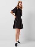 French Connection Rallie Cotton Blend T-shirt Dress, Blackout