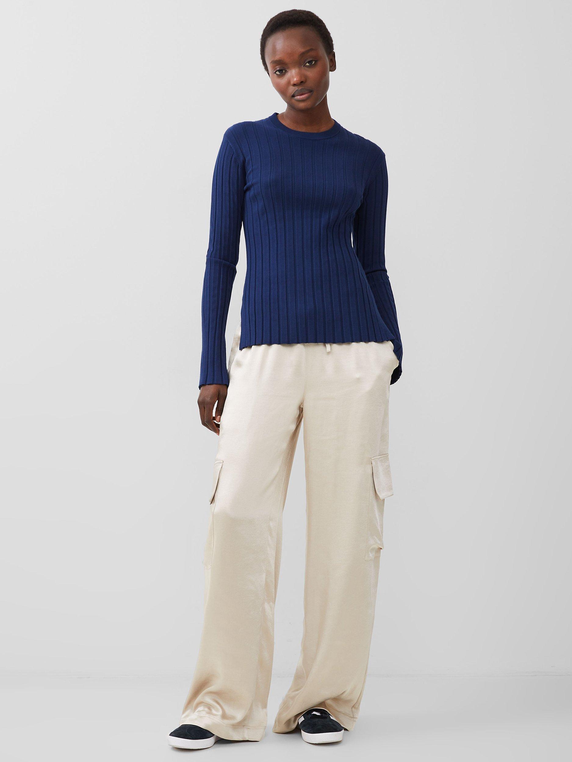 French Connection Minar Pleated Jumper