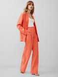 French Connection Alania City Trousers, Coral