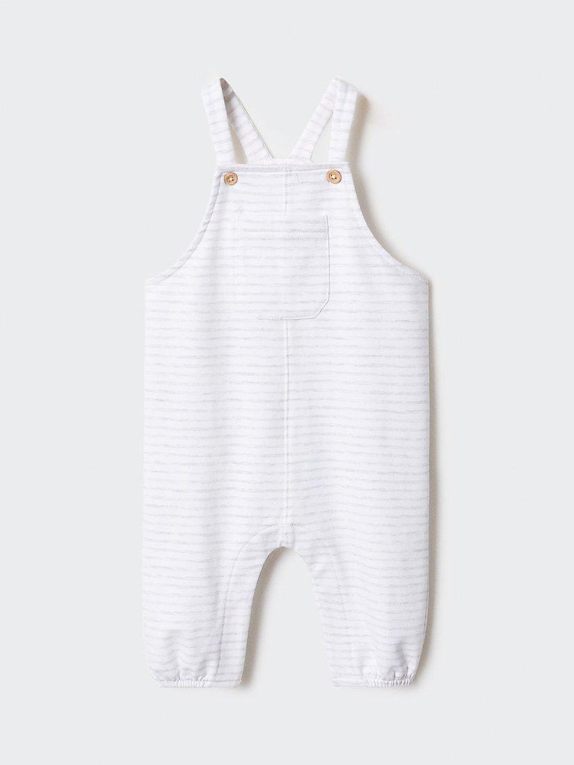 Mango Baby Reims Bodysuit, Pastel Grey