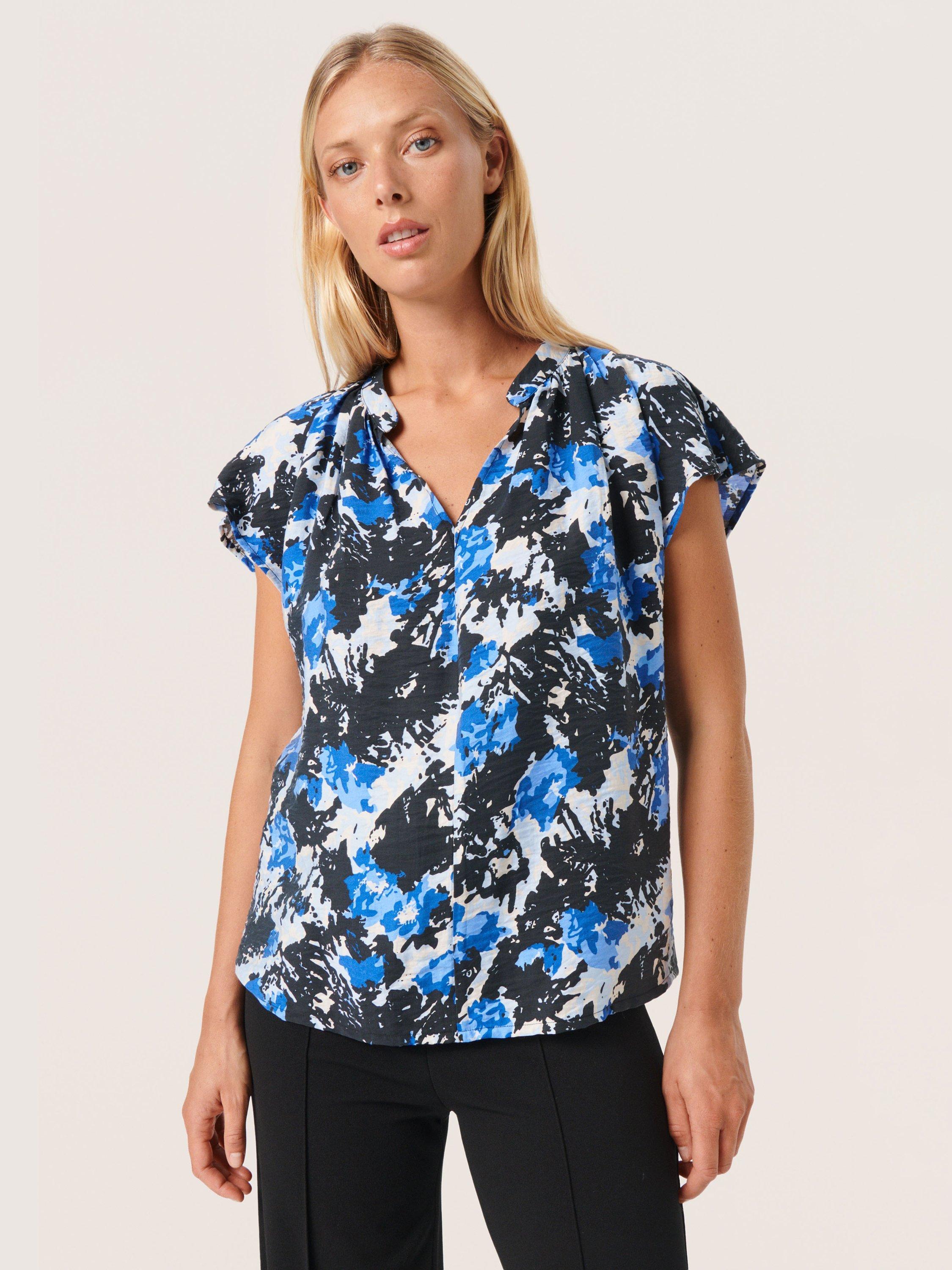 Product image 1 of 6, which shows Soaked In Luxury Nicasia Marian Top, Beaucoup, M