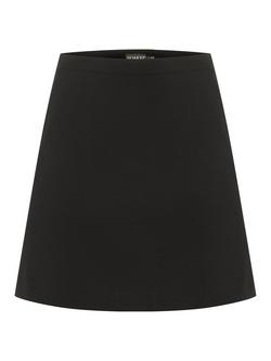 Soaked In Luxury Corinne A-Line Silhouette Mini Skirt - view 2, Black