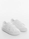 Mango Baby Adam Riptape Trainers, White