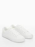 Mango Kids' Adam Lace Up Trainers, White