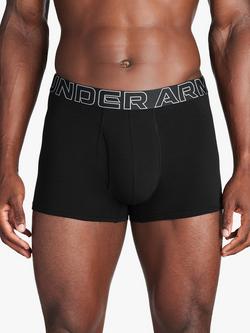 Under Armour Performance Waistband Boxers, Pack of 3 - view 2, Black