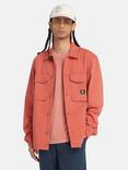 Timberland Heavy Twill Overshirt, Hot Sauce