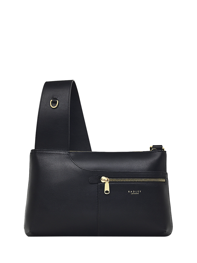 Radley Pockets Icon Small Ziptop Crossbody Bag Black One Size