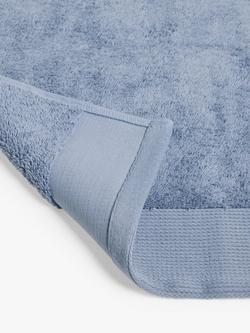 John Lewis Organic Cotton Towels - view 2, Pacific