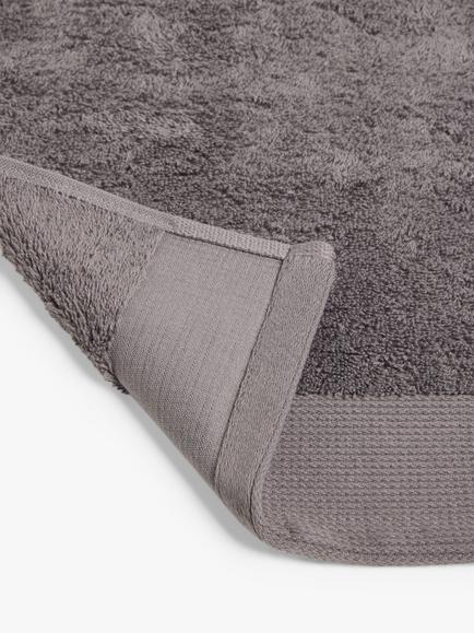 John Lewis Organic Cotton Towels - view 2, Steel