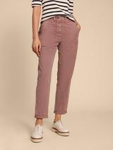 White Stuff Twister Chinos Dusky Pink