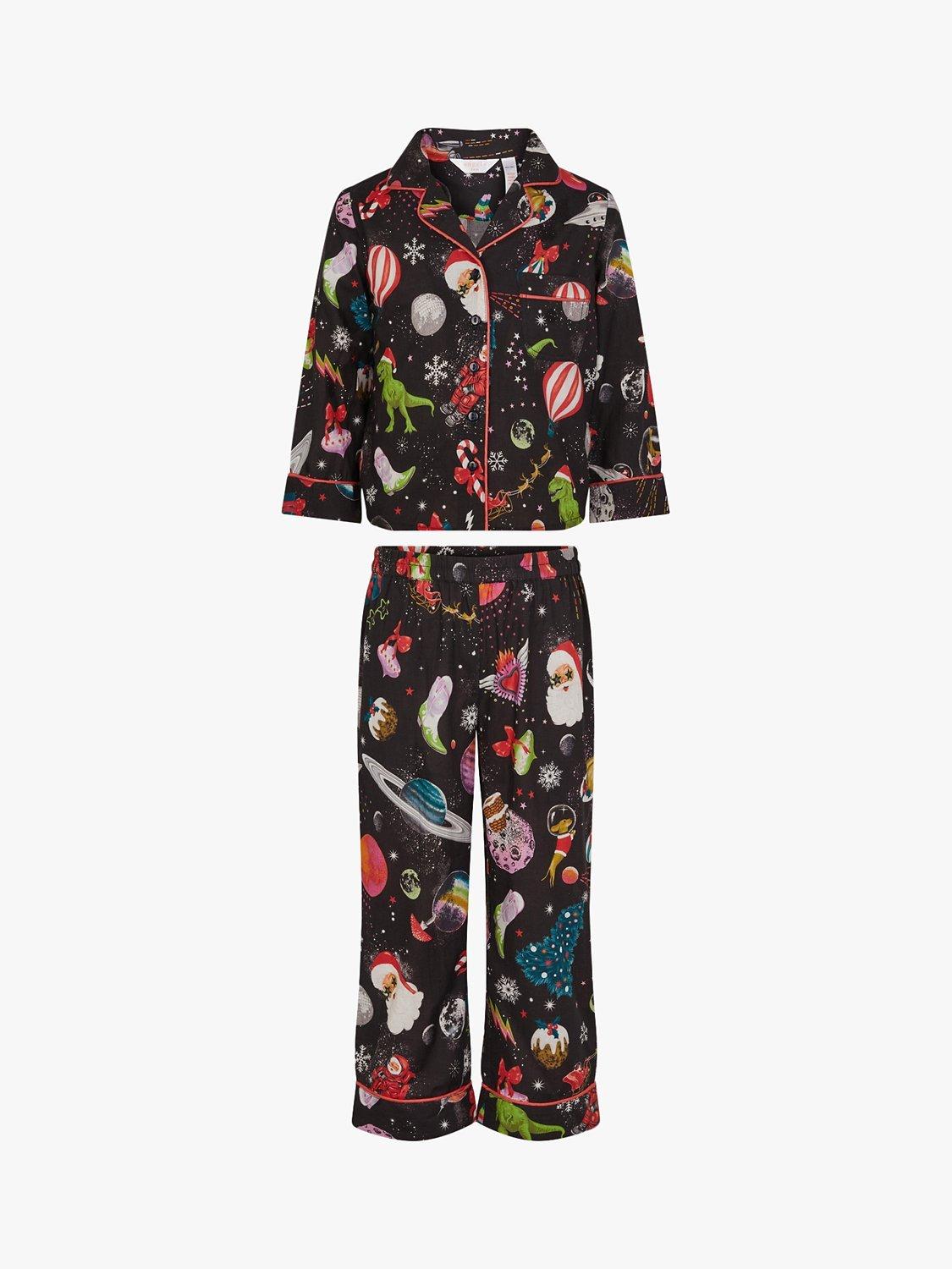 Accessorize Kids' Children's Christmas Pyjama Set, Multi
