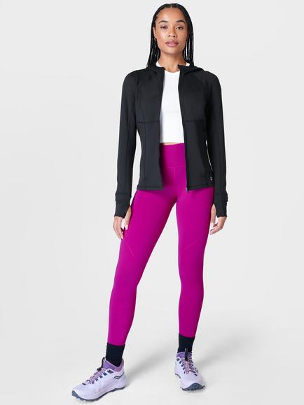 Sweaty Betty Pro Run Zip Up, Black