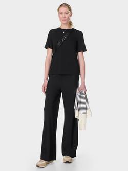 Sweaty Betty Essential Organic Cotton Blend Crew Neck T-Shirt - view 2, Black