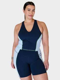 Sweaty Betty Power Racerback Bra Tank, Breeze Blue