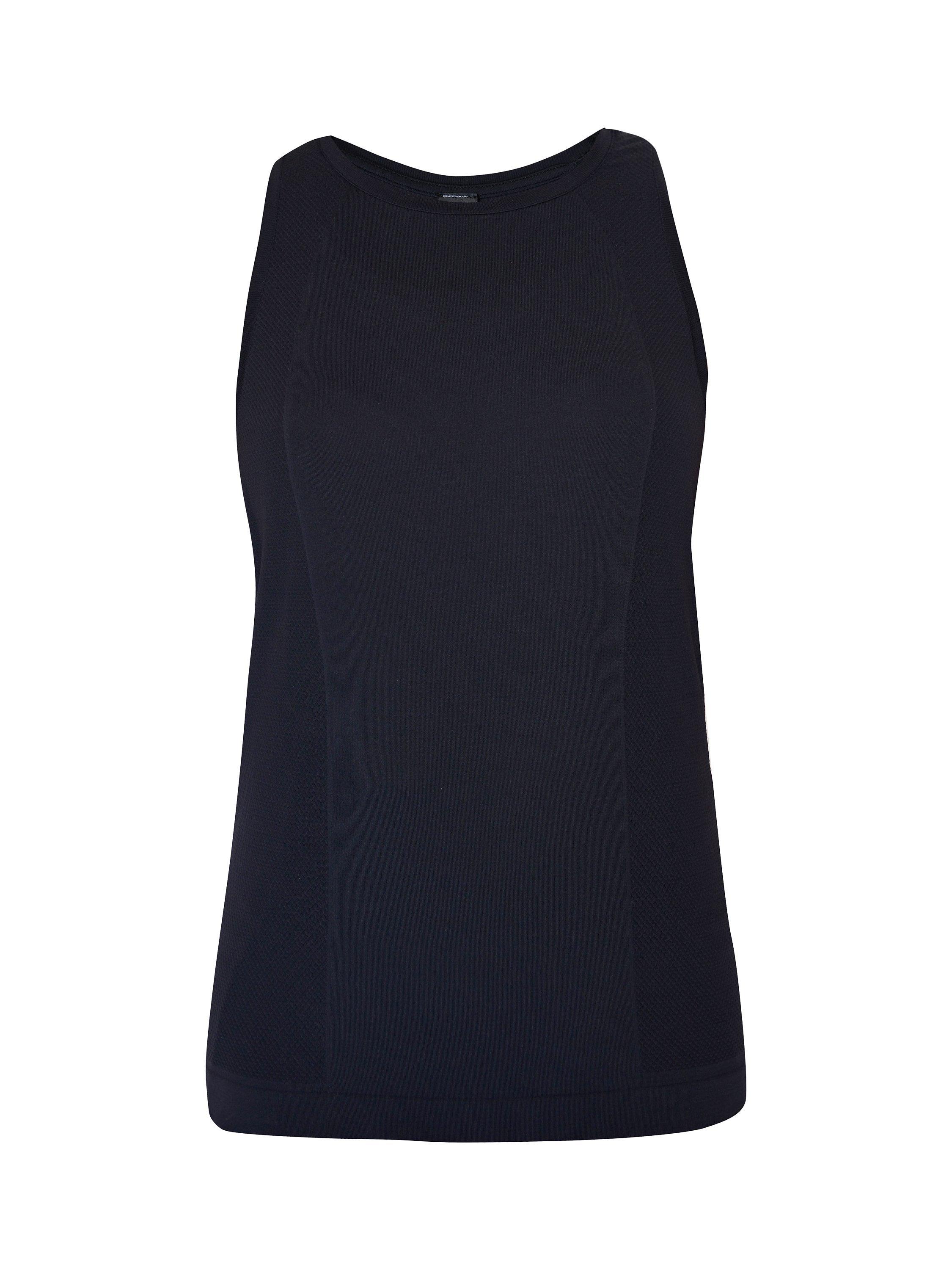 Product image 4 of 5, which shows Sweaty Betty Athlete Seamless Gym Vest, Black, XS-S