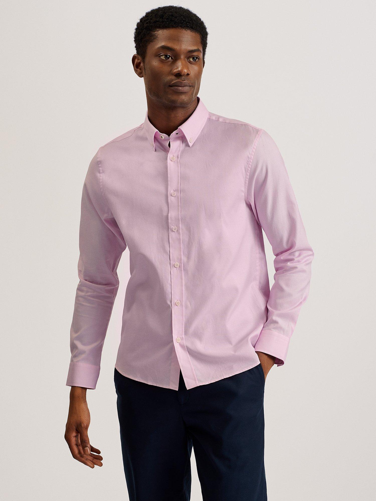 Ted Baker Allardo Regular Premium Oxford Shirt, Pink