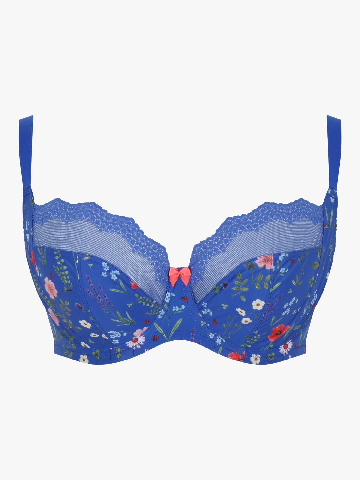 Product image 3 of 3, which shows Sculptresse Esme Balcony Bra, Wildflower, 40H