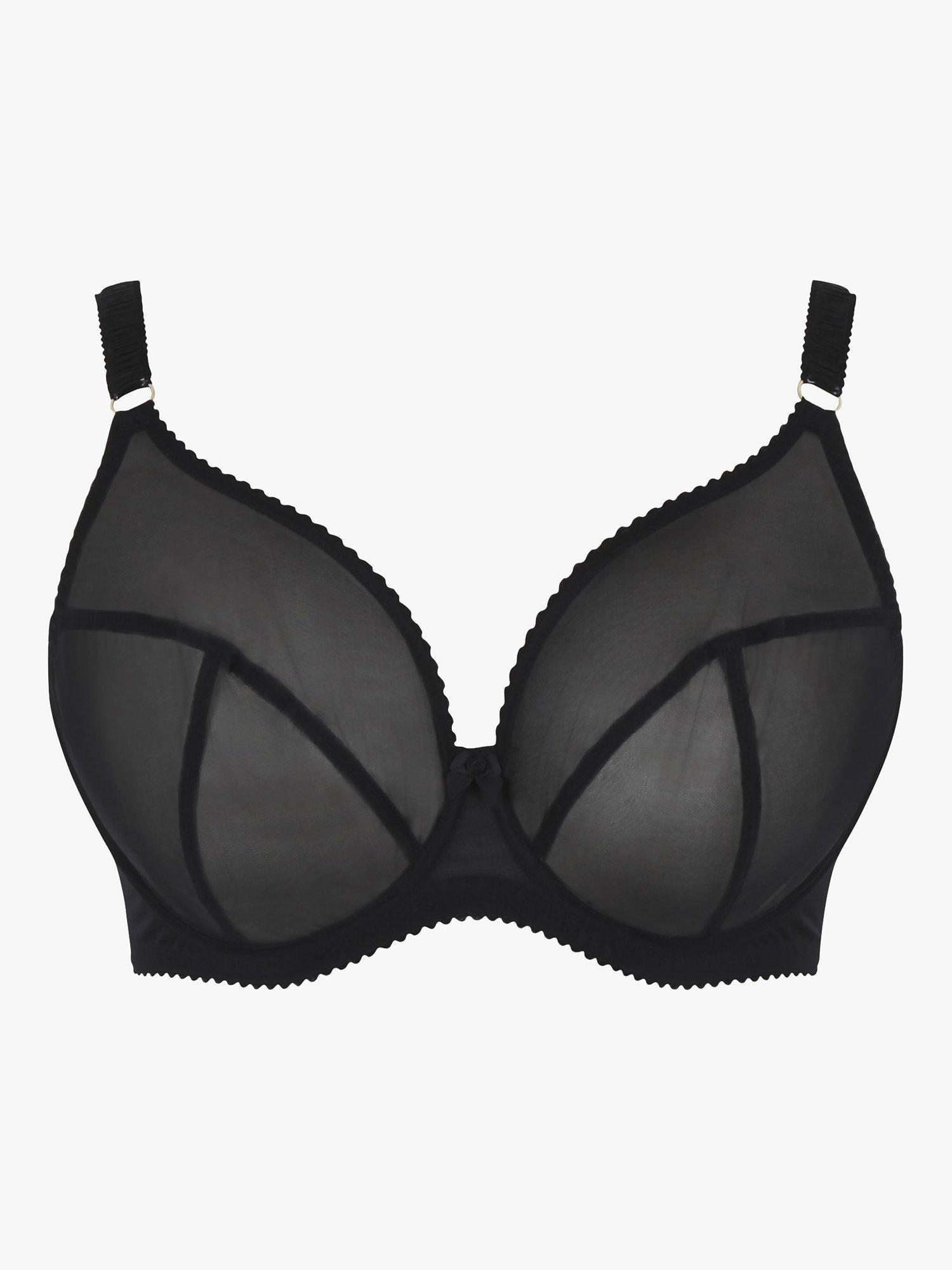 Product image 4 of 4, which shows Sculptresse Liberty Plunge Bra, Black, 36HH