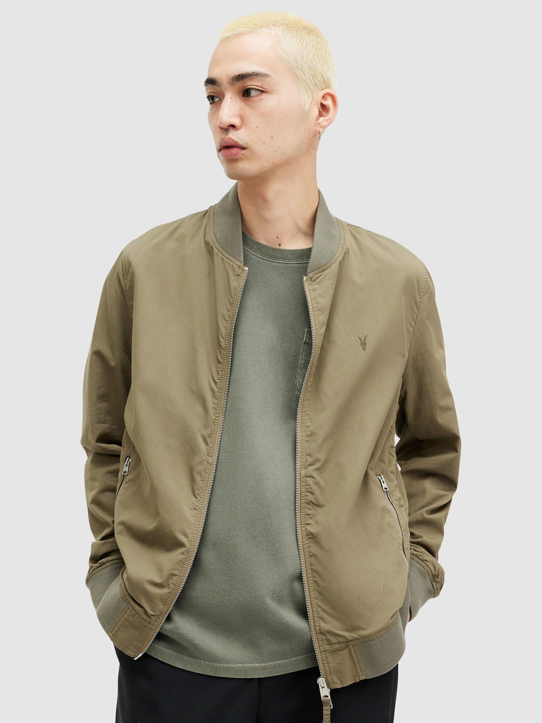 AllSaints Bassett Bomber Jacket, Avo Green