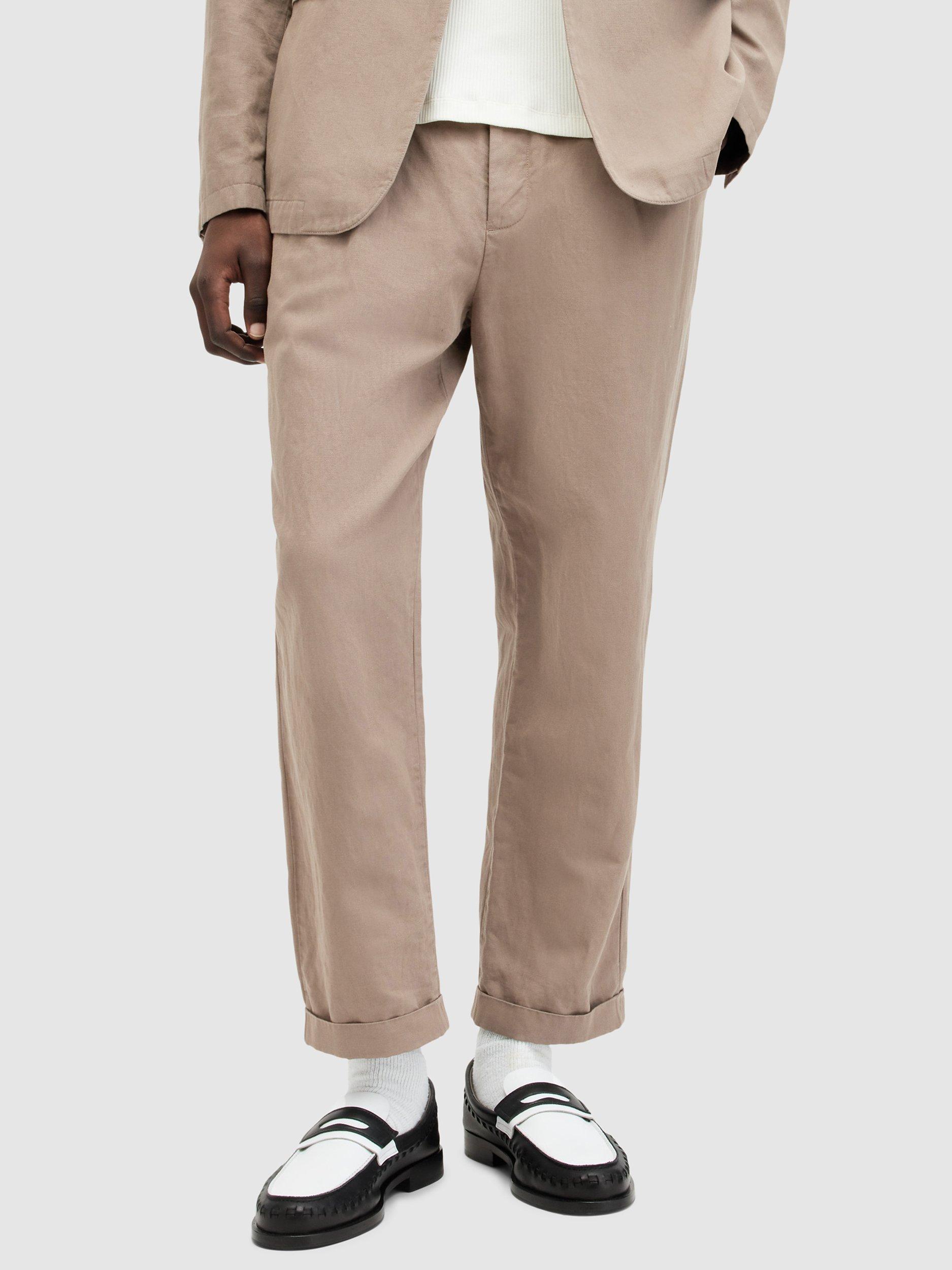 AllSaints Sainte Trousers, Chestnut Brown