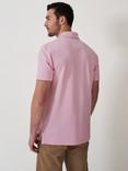 Crew Clothing Classic Pique Cotton Polo Shirt, Pastel Pink