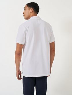 Crew Clothing Classic Pique Cotton Polo Shirt - view 2, White