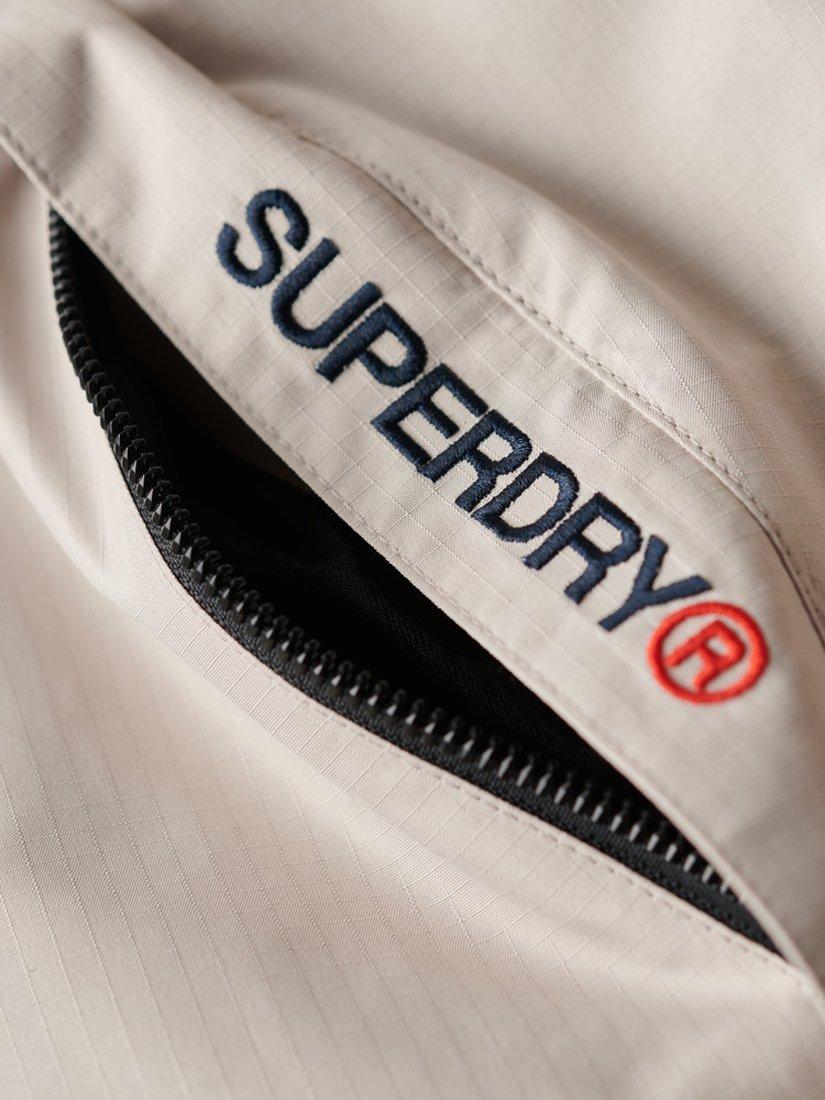 Product image 3 of 8, which shows Superdry Hooded Yachter Windbreaker Jacket, Chateau Gray, S
