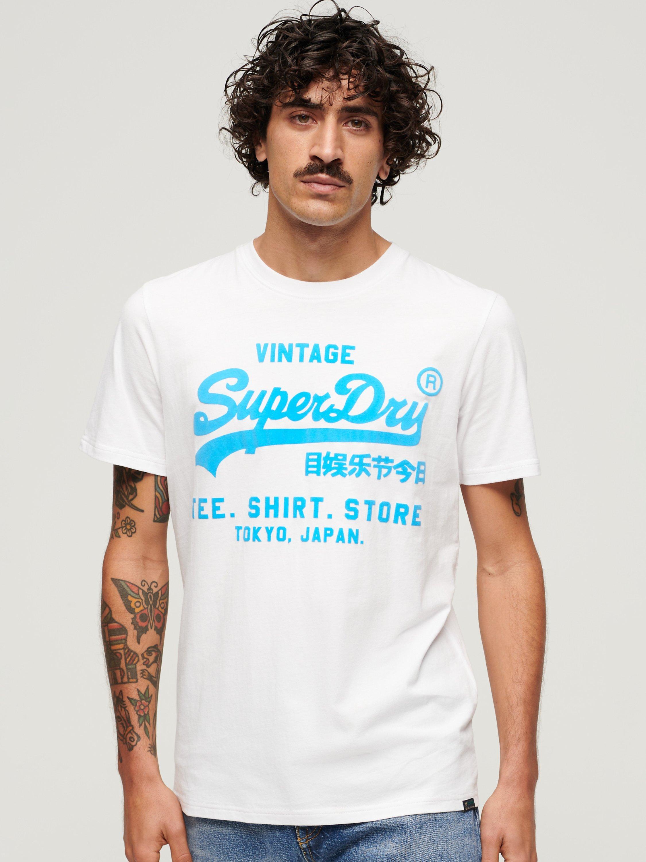 Superdry Vintage Logo Neon T-Shirt