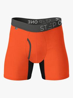 Step One Bamboo Boxer Briefs With Fly, Butter Nuts