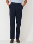 Crew Clothing Straight Fit Chinos, Dark Blue