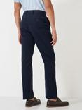 Crew Clothing Straight Fit Chinos, Dark Blue