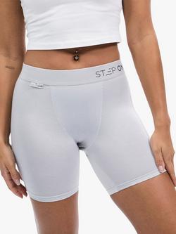 Step One Bamboo Body Shorts, Pack of 5 - view 2, Stone