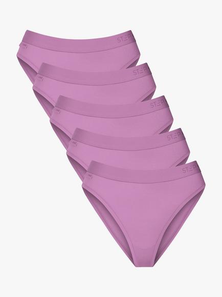 Step One Bamboo Bikini Briefs, Pack of 5, Iris Orchard