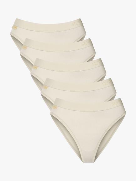 Step One Bamboo Bikini Briefs, Pack of 5, Butter Scotch