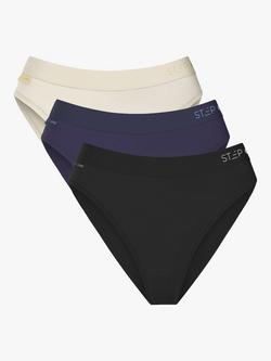 Step One Bamboo Bikini Briefs, Pack of 3, Multi Multi
