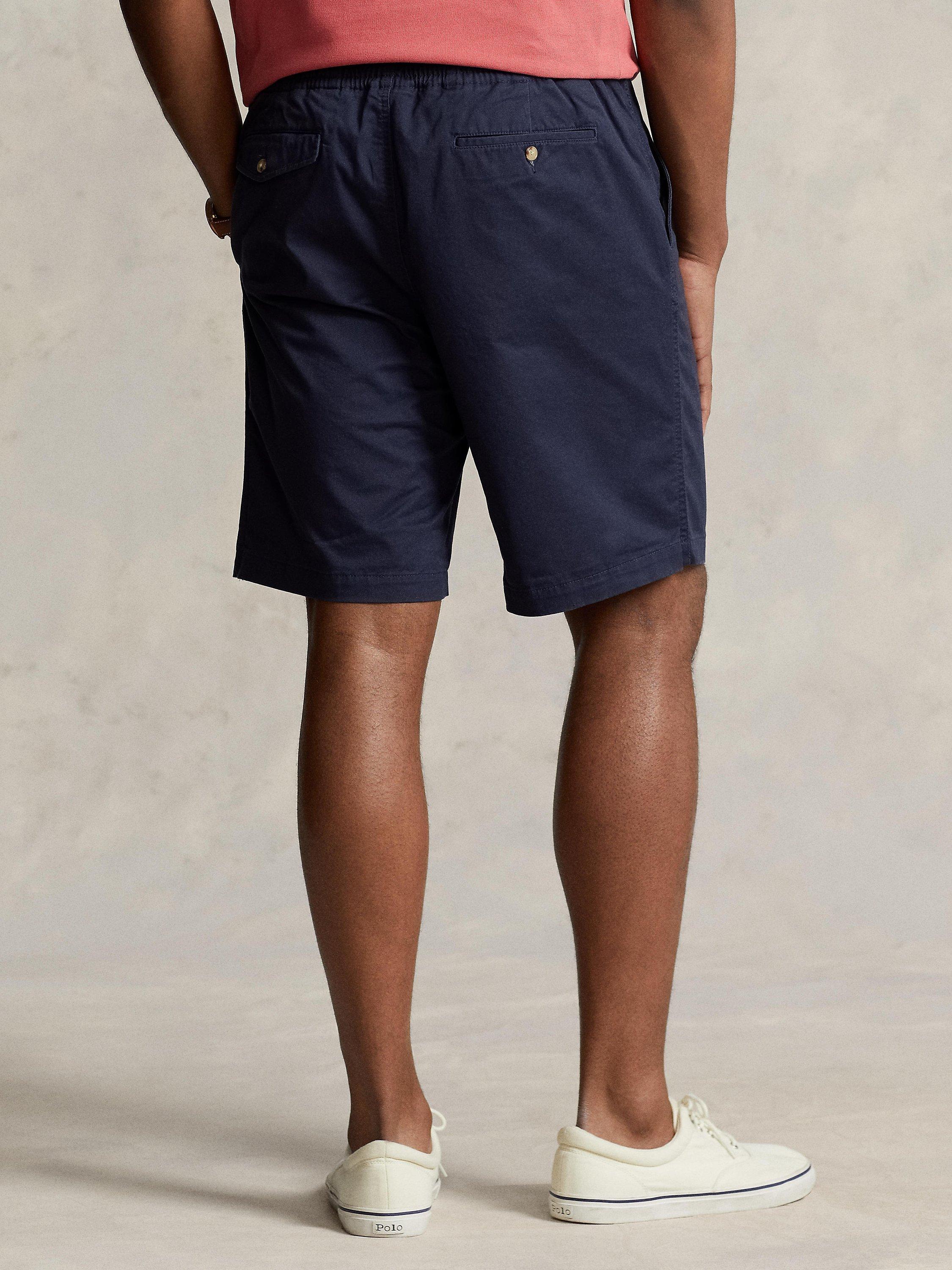 Product image 2 of 6, which shows Ralph Lauren Prepster Chino Shorts, Navy, 1XB