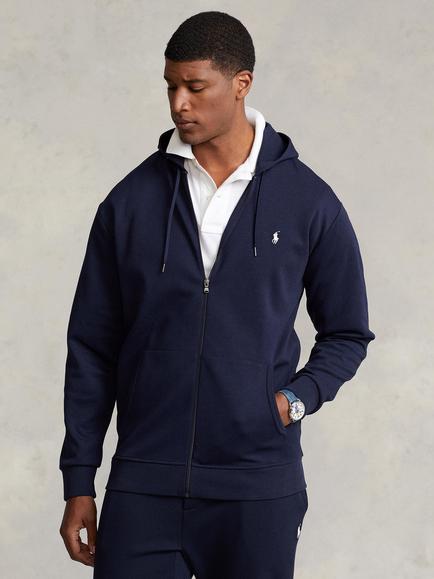 Ralph Lauren Big & Tall Zipped Hoodie, Aviator Navy, Aviator Navy