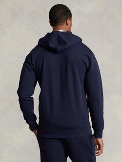 Ralph Lauren Big & Tall Zipped Hoodie, Aviator Navy - view 2, Aviator Navy