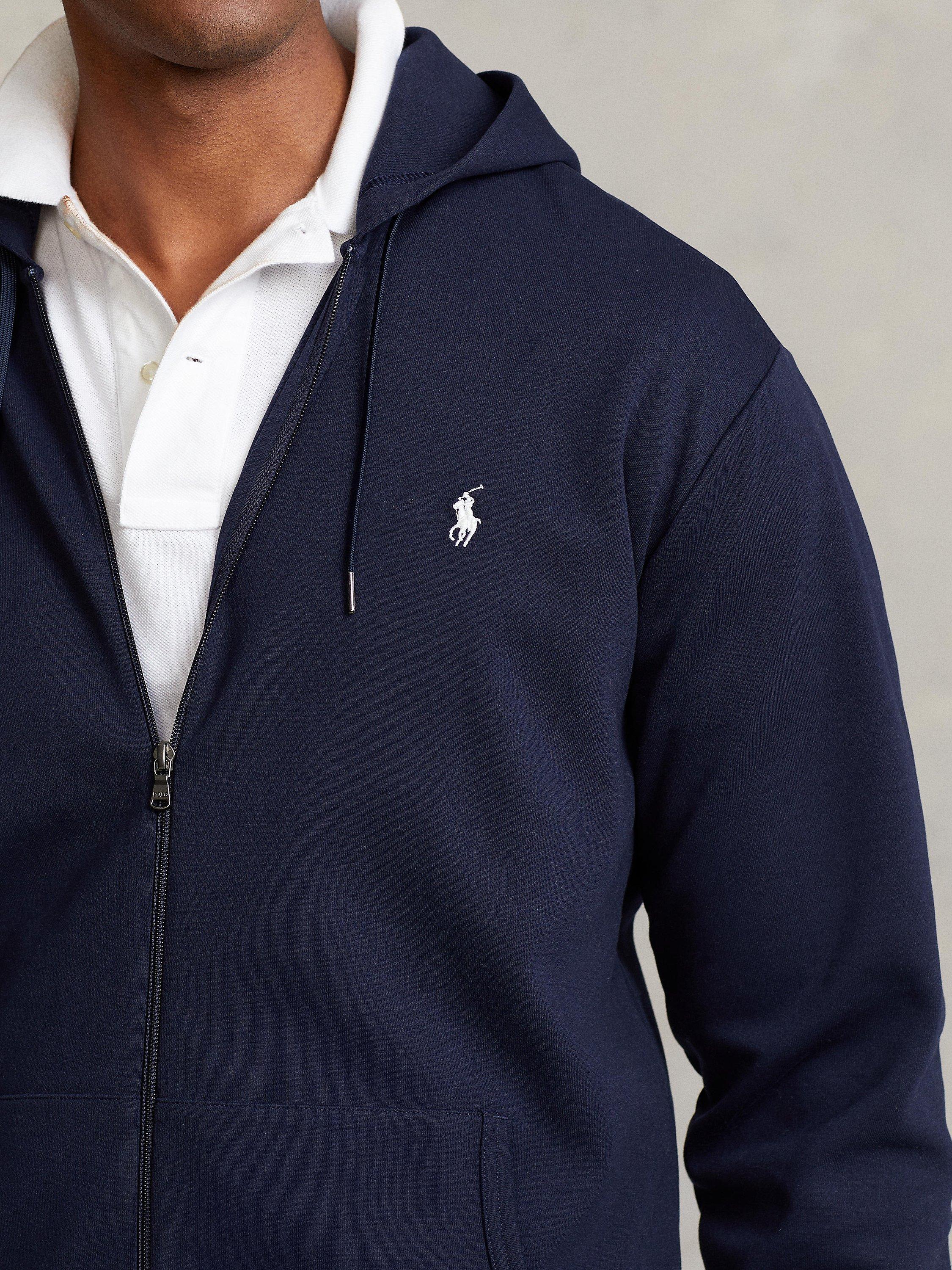 Ralph Lauren Big Tall Zipped Hoodie Aviator Navy