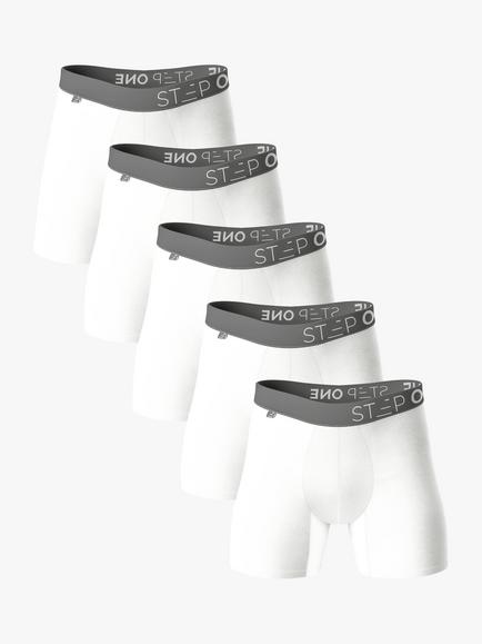 Step One Bamboo Trunks, Pack of 5, Snow Worries