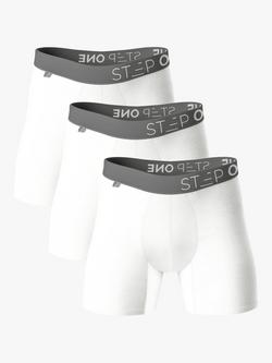 Step One Bamboo Trunks, Pack of 3, Snow Worries