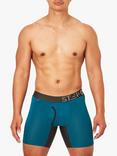 Step One Bamboo Boxer Briefs With Fly, Pack of 3, Smashed Avo