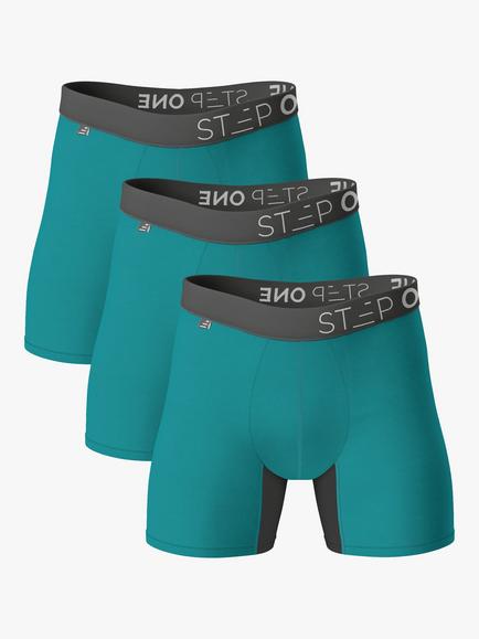 Step One Bamboo Trunks, Pack of 3, Smashed Avo