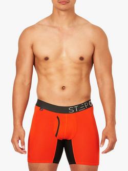 Step One Bamboo Boxer Briefs With Fly, Pack of 5 - view 2, Butter Nuts