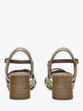 Radley Crossways Road Leather Woven Strap Sandals