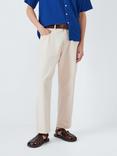 La Paz Loose Fit Trousers, Ecru Canvas