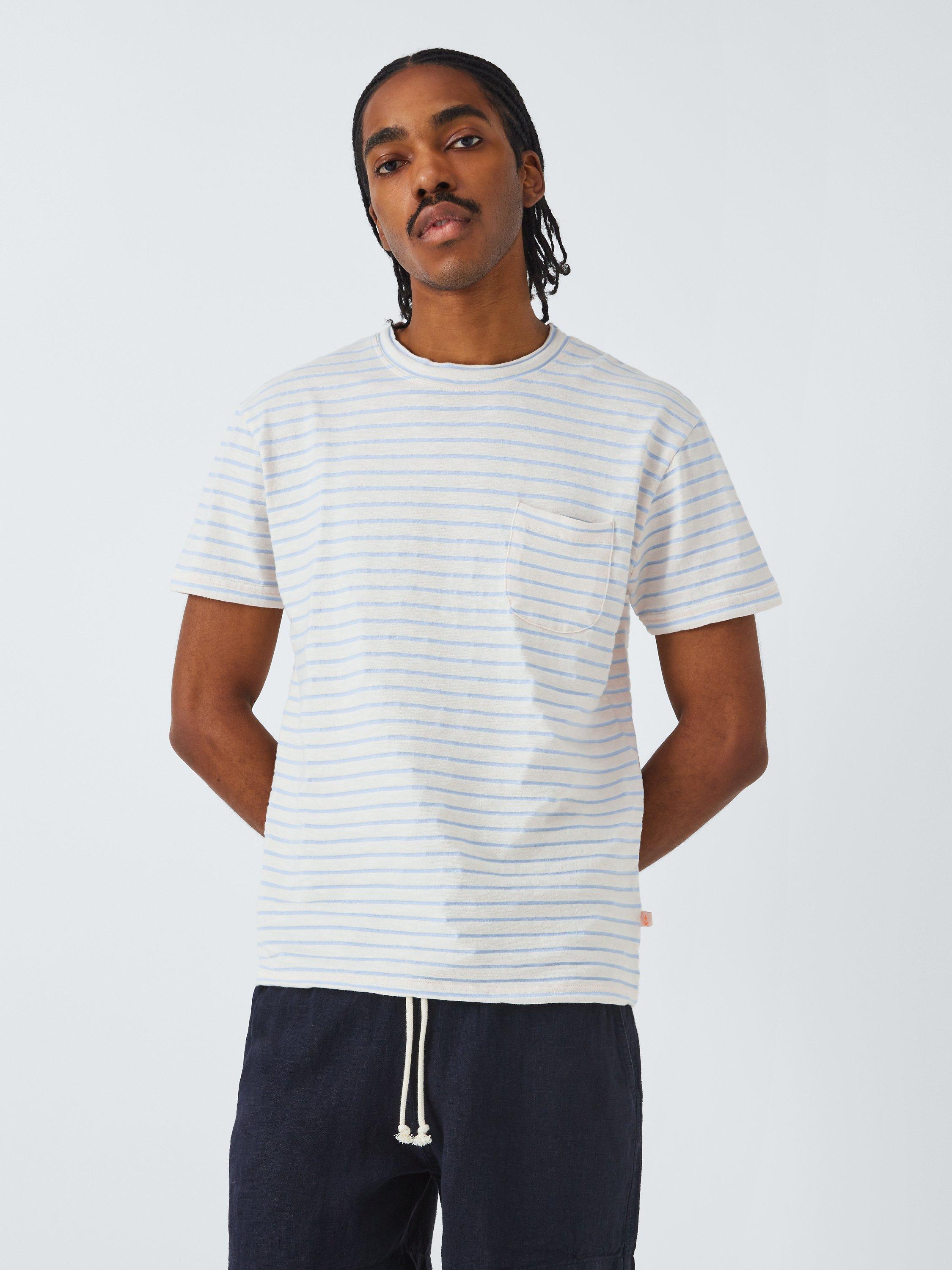 La Paz Pocket Stripe T-Shirt, Blue/Multi