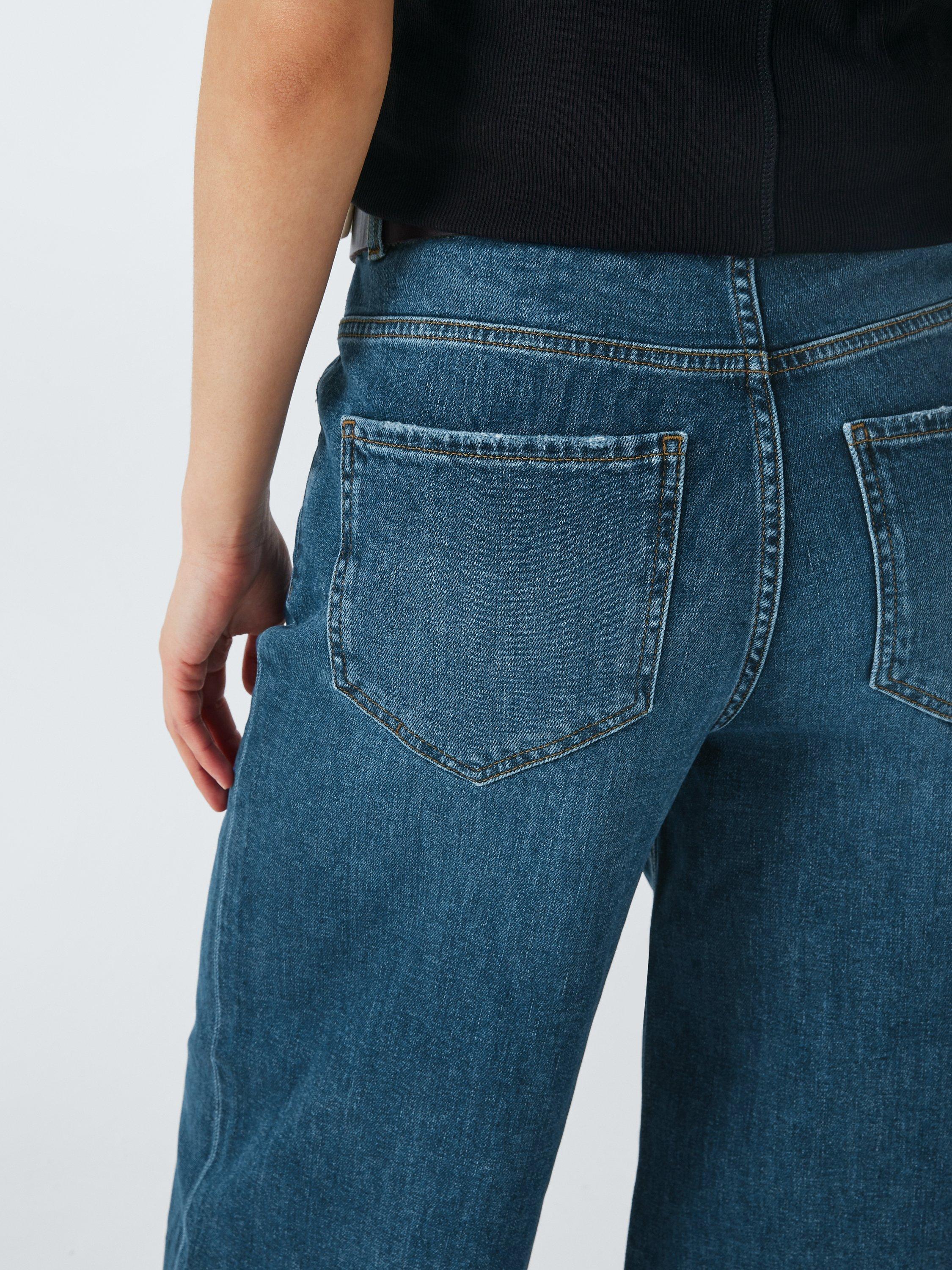 Product image 6 of 6, which shows AND/OR Westlake High Rise Wide Leg Jeans, Blue Horizon, 26R