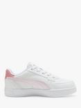 PUMA Kids' Caven 2.0 Trainers, White/Pink